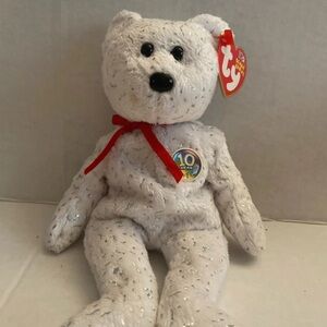 Ty Beanie Babies 2002 “Decade” Bear